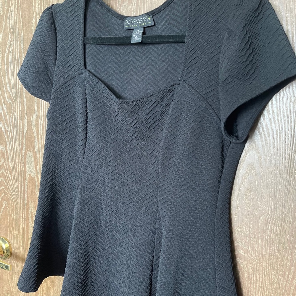 Black Babydoll Top